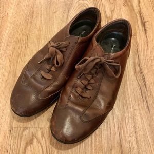 Vintage BananaRepublic Brown Leather Sneakers US 9